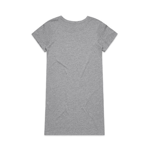 GREY MARLE - BACK wo's-mika-organic-s/s-dress-greymarle-back